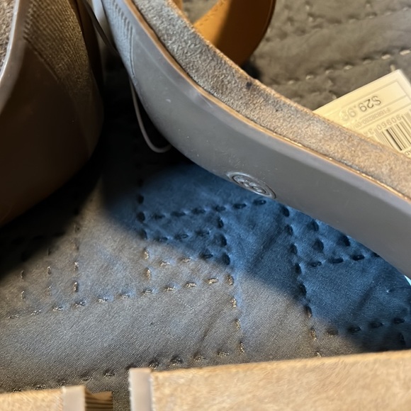 NWT Merona : Lulu Block Heels Open Toe Sandals - 8 - Picture 7 of 10